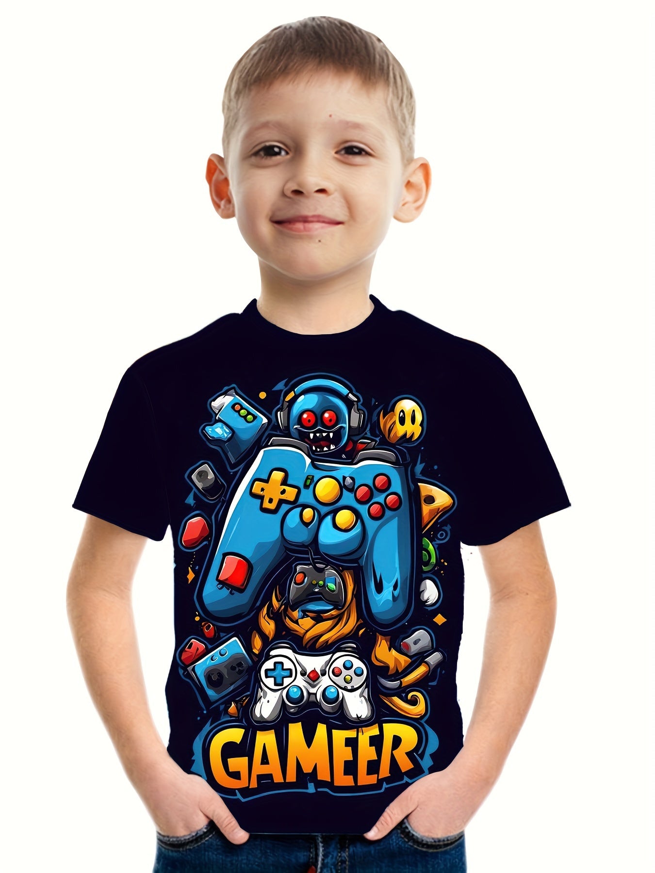 🎮 Game Console 3D Print T-Shirt 🎮