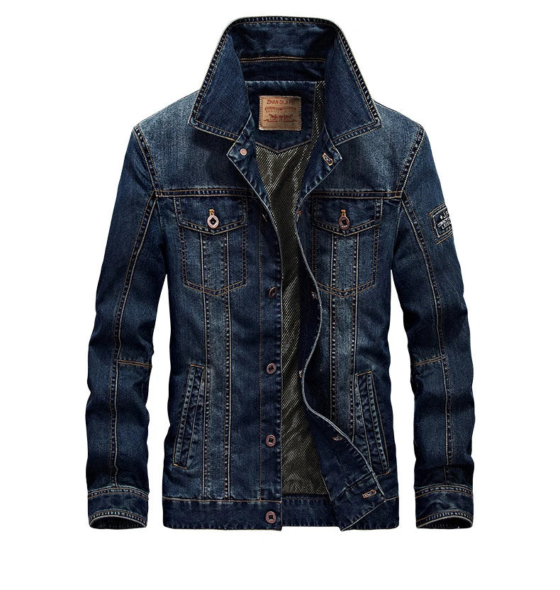 Ultimate Oversized Fleece Denim Jacket 🧥 Men’s Thicken Streetwear Coat