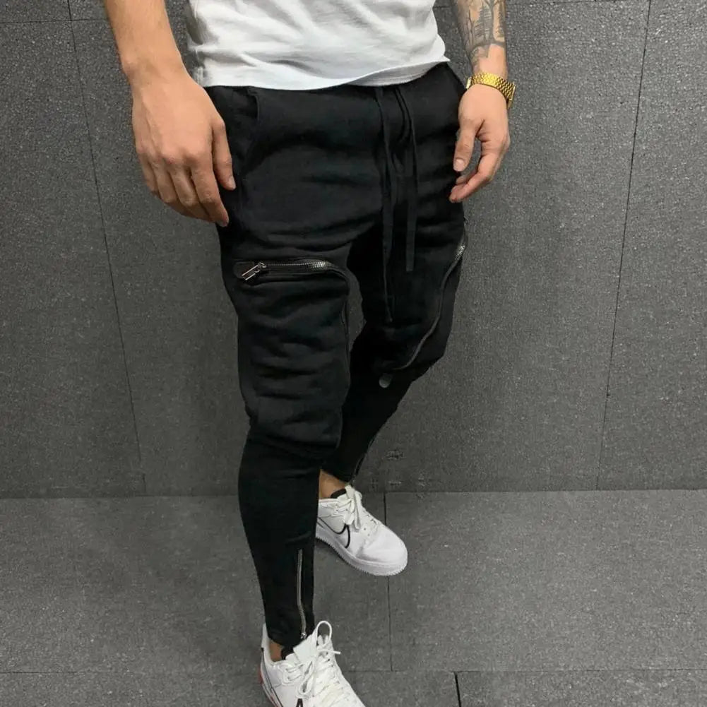 Urban Vibe Cargo Pants 🧢 Men’s Multi-Pocket Harem Trousers