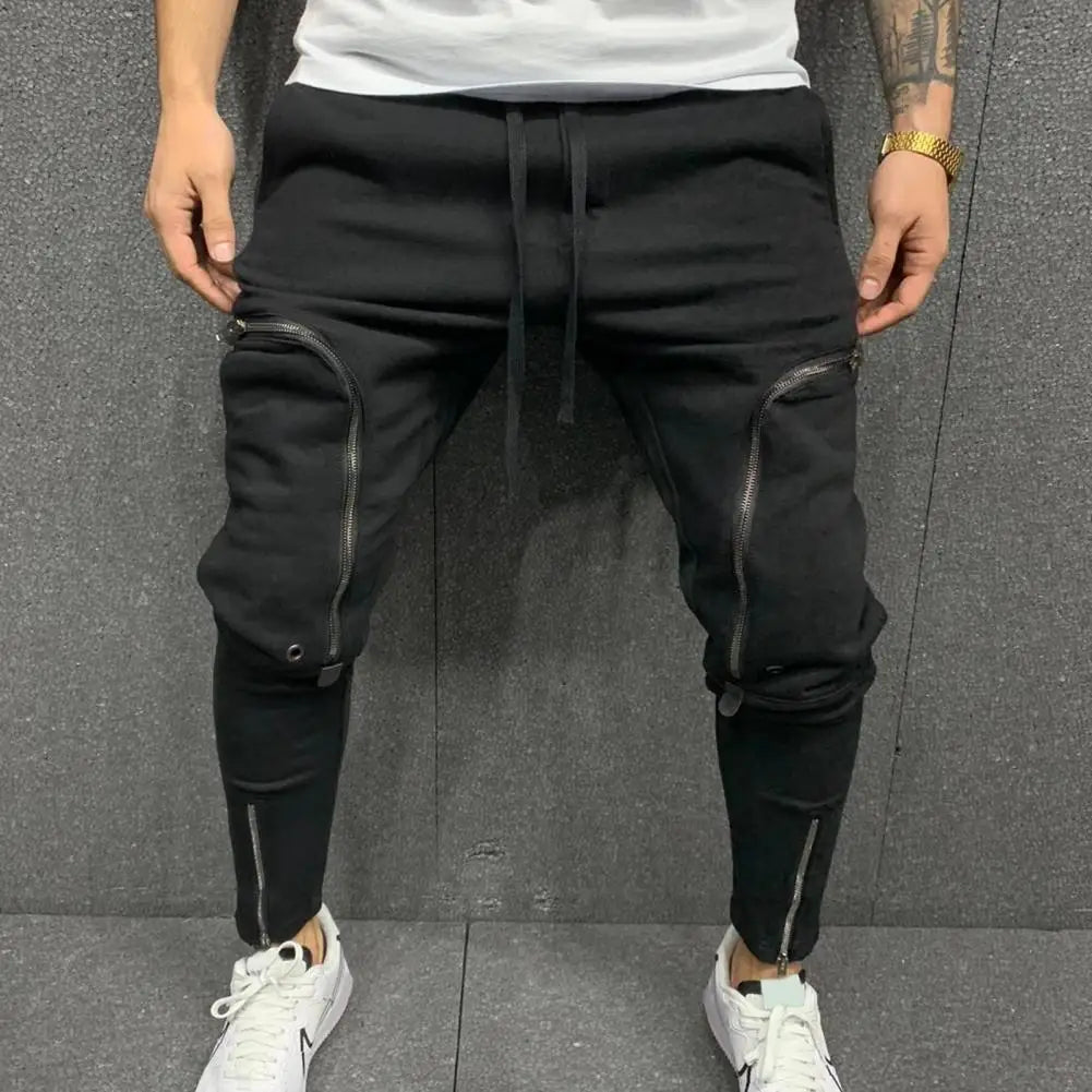 Urban Vibe Cargo Pants 🧢 Men’s Multi-Pocket Harem Trousers