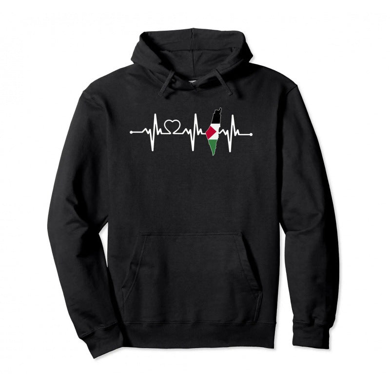 Palestine Pullover Hoodie Warm Hoodie Fashion Hip Hop Street Wear Pullover Men Women Casual Sweatshirt