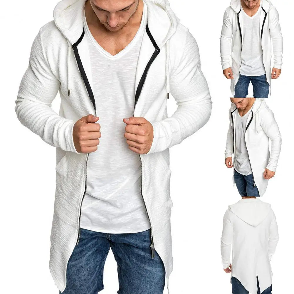 Terrific Men's Hooded Breathable Jacket - Anti-Pilling Lightweight Coat