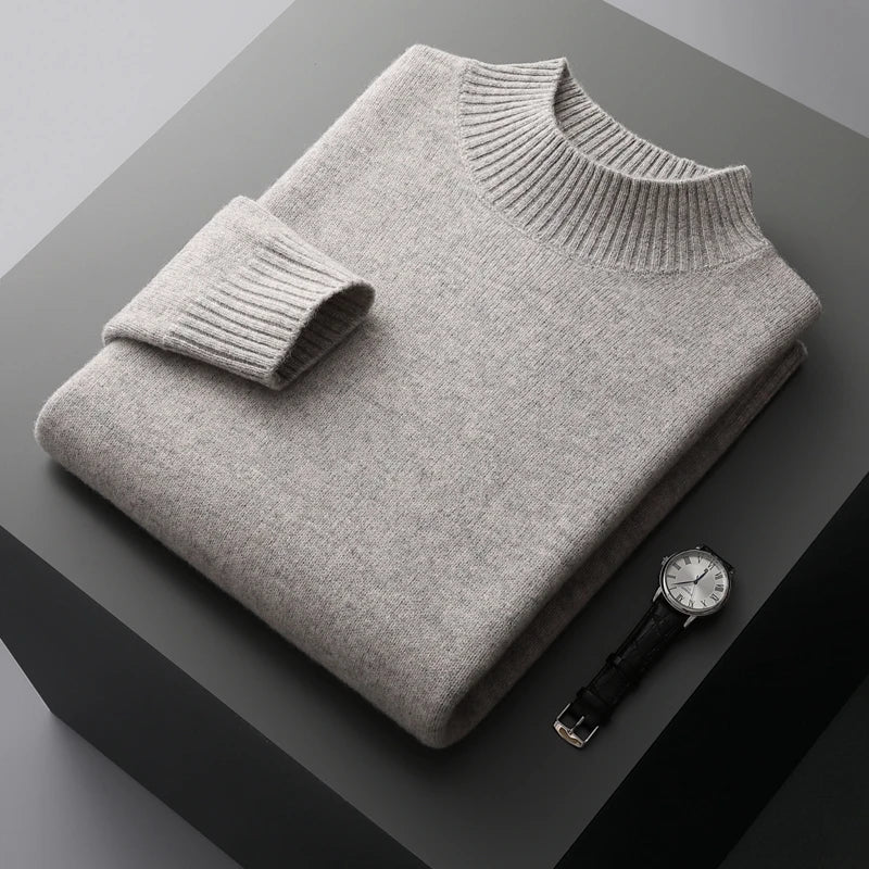 Winter Double Thick Men's Cashmere Sweater ❄️🧶