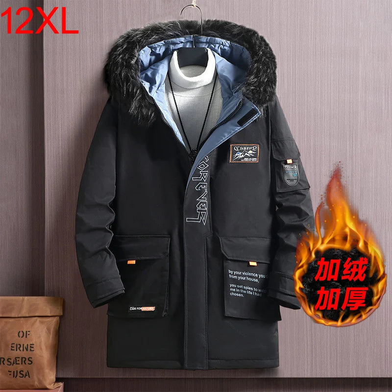 Men's Plus Size Parka Winter Jacket: Stylish & Functional ❄️🧥