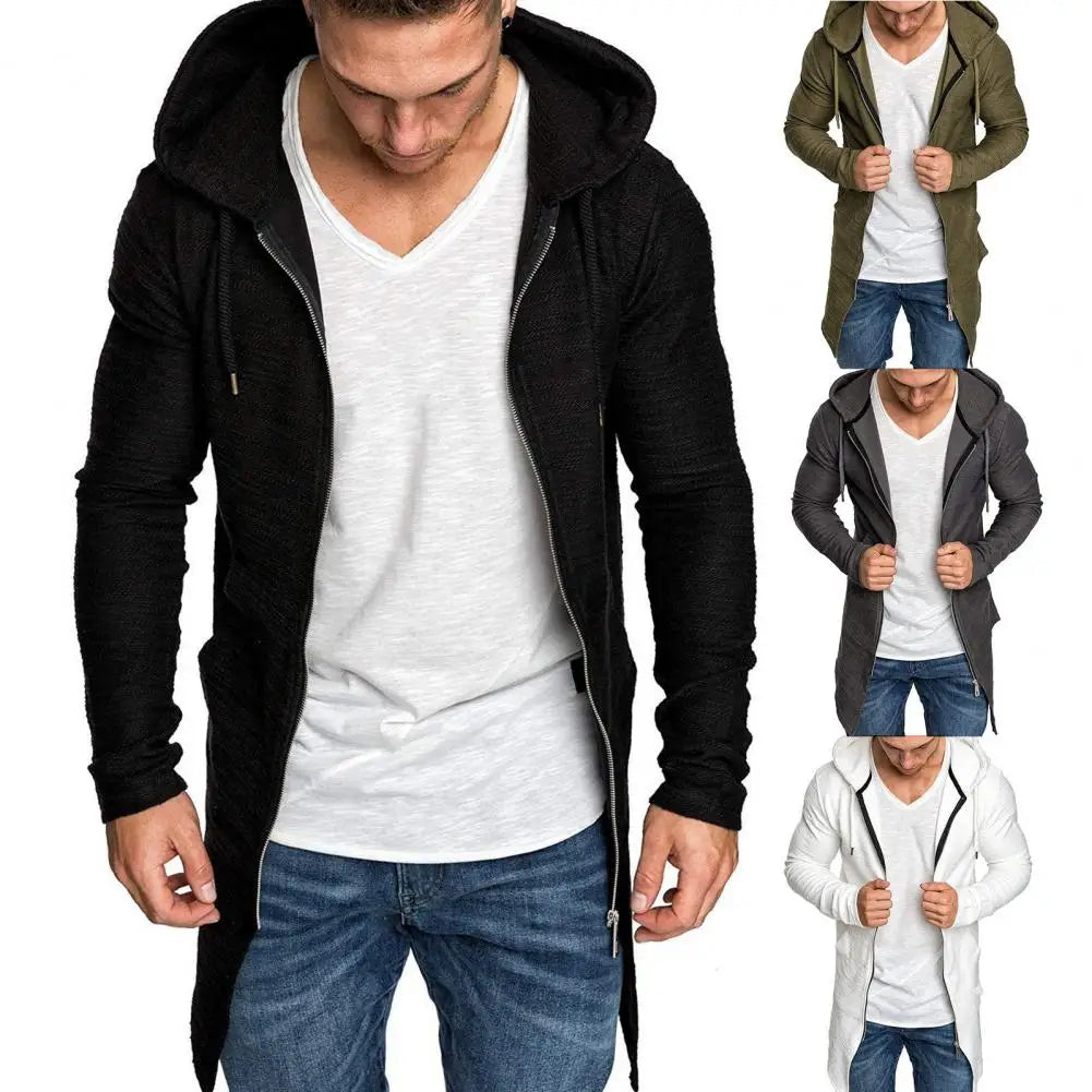 Terrific Men's Hooded Breathable Jacket - Anti-Pilling Lightweight Coat