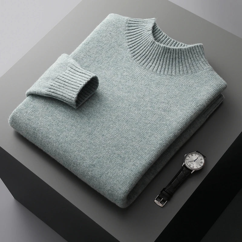 Winter Double Thick Men's Cashmere Sweater ❄️🧶