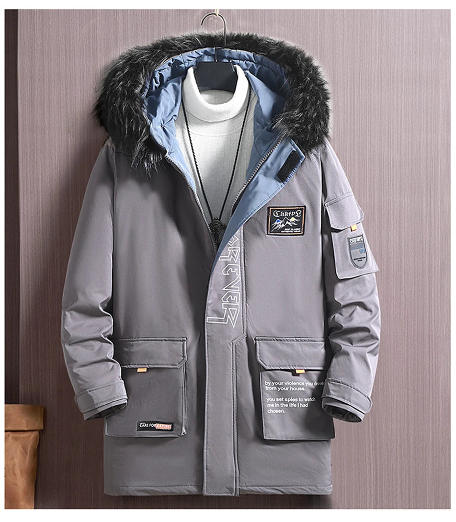 Men's Plus Size Parka Winter Jacket: Stylish & Functional ❄️🧥