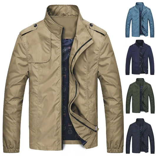 Men's Tactical Waterproof Windbreaker Jacket