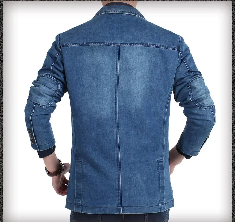 Men's Spring Slim Fit Denim Jacket