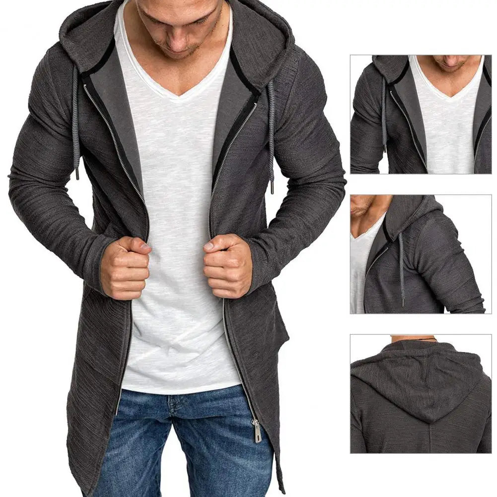 Terrific Men's Hooded Breathable Jacket - Anti-Pilling Lightweight Coat