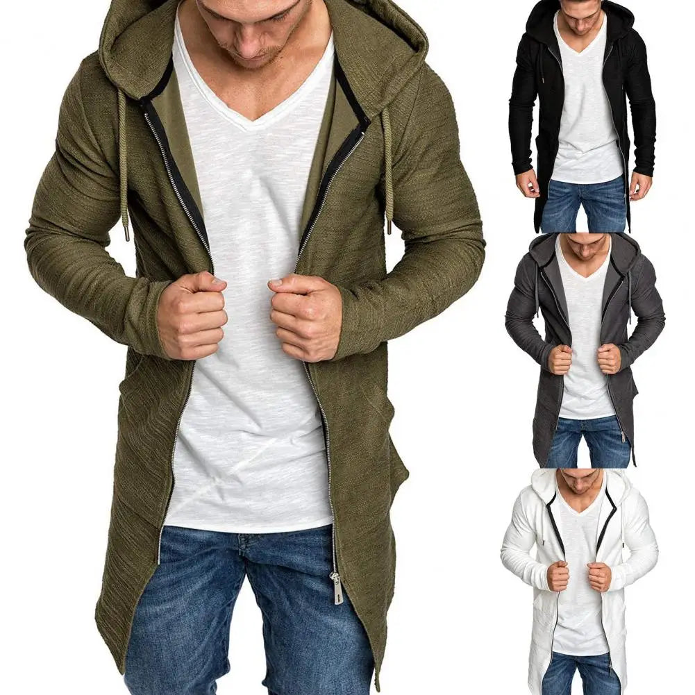 Terrific Men's Hooded Breathable Jacket - Anti-Pilling Lightweight Coat