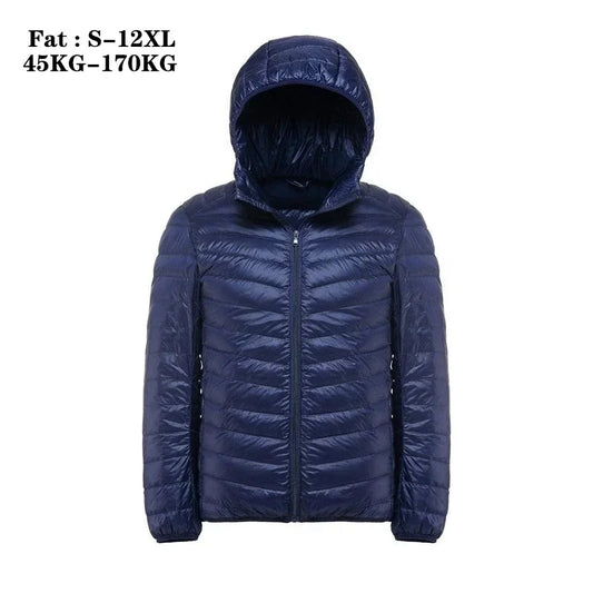 Men's Oversized Ultra Light Down Jacket (11XL-12XL)