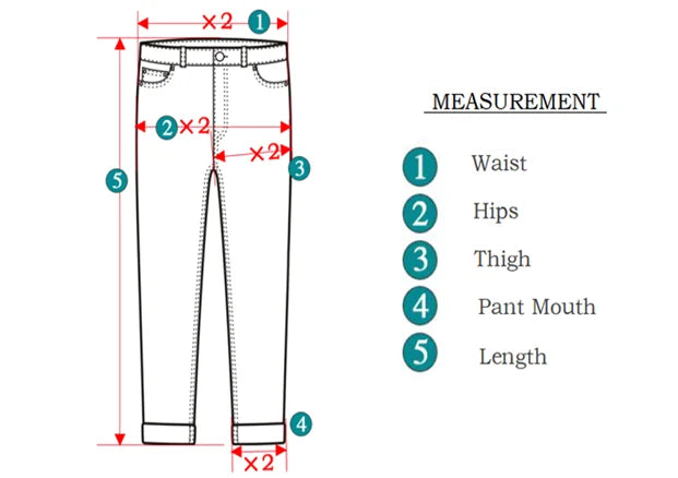 Men's Fashion Slim Straight Cotton Pants - Available in 5 Colors