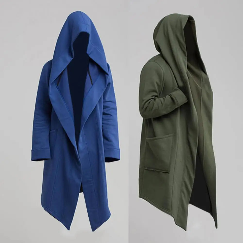 Men's Fashionable Trench Coat - Warm & Casual Outerwear