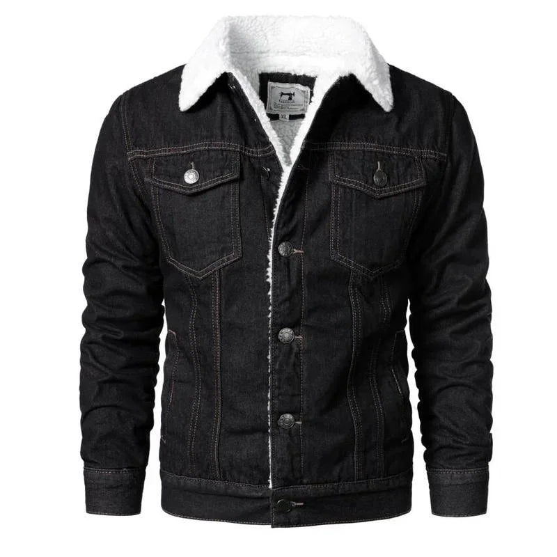 Men's Light Blue Slim Fit Denim Jacket