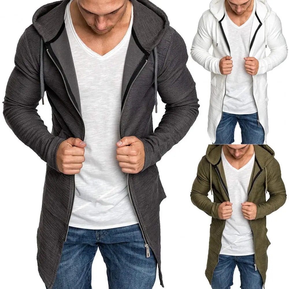 Terrific Men's Hooded Breathable Jacket - Anti-Pilling Lightweight Coat