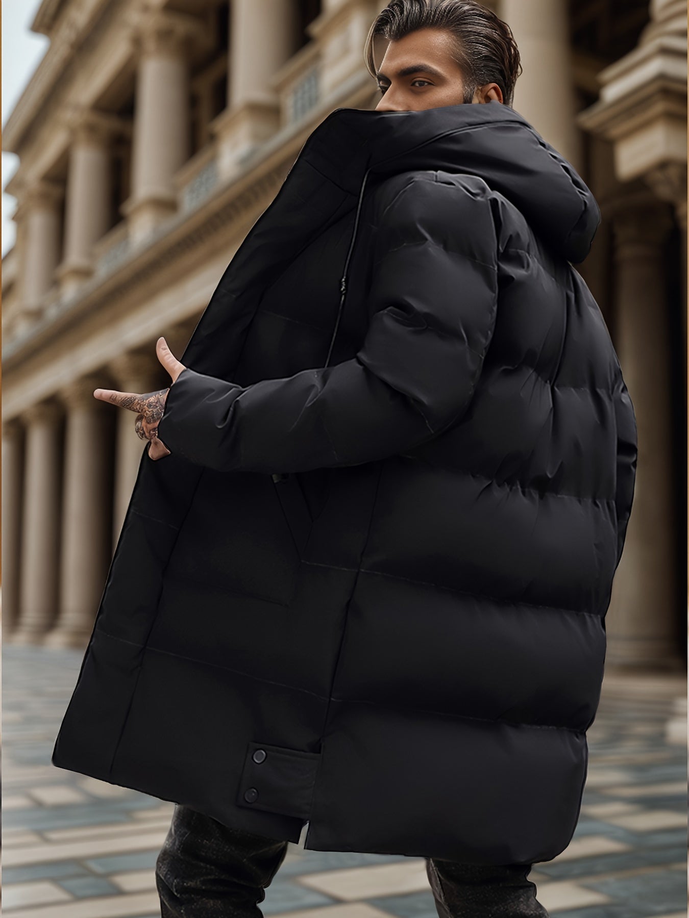 Arctic Guard Padded Hooded Jacket 🧥❄️