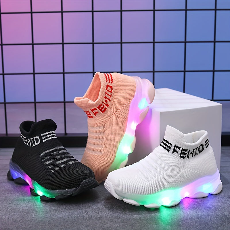 ✨ Youth LED Light-Up Footwear