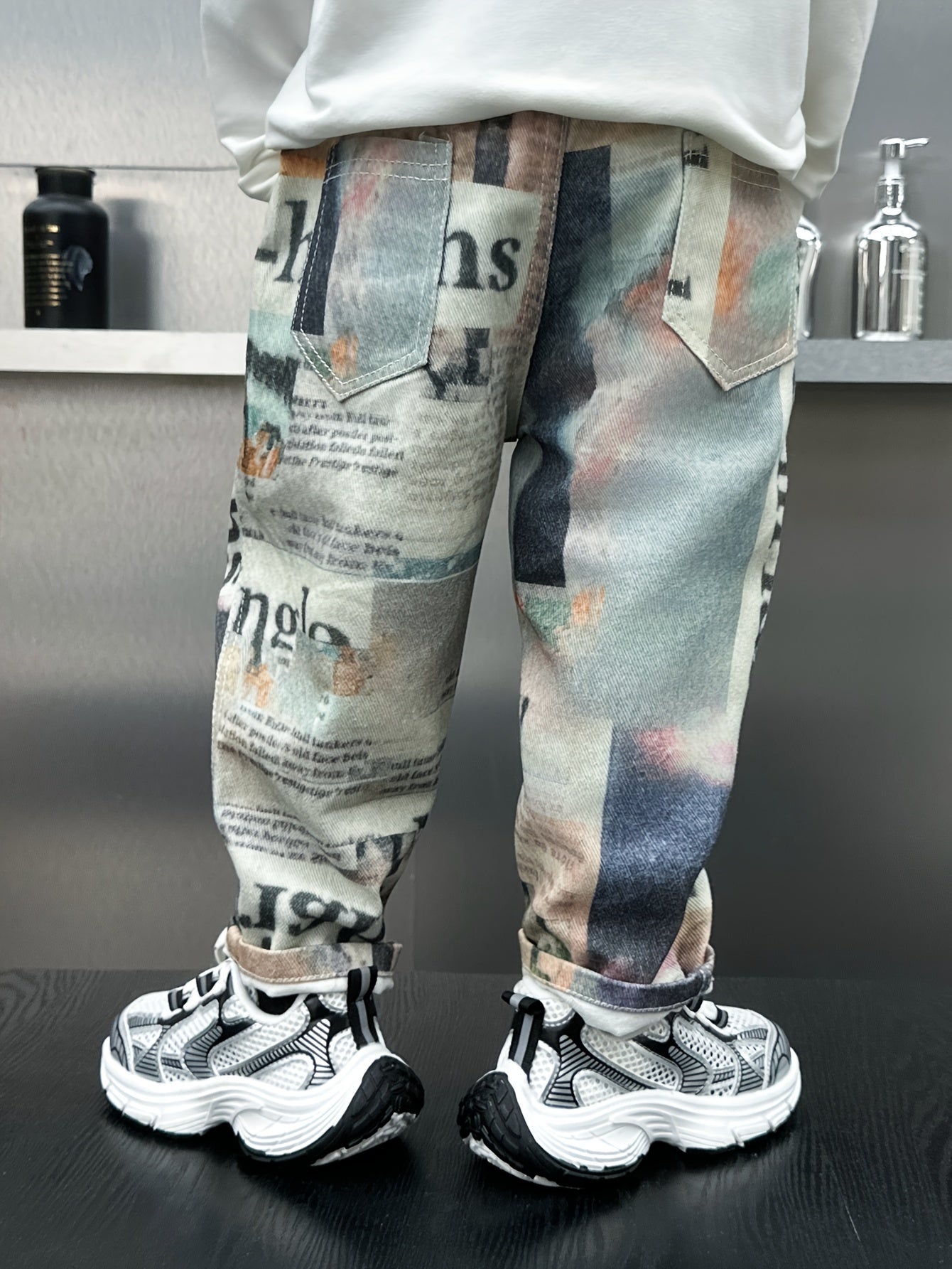 Boys' Casual Printed Cotton Pants 🌟👖