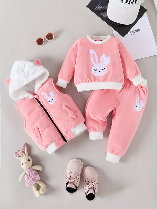 Cozy Bunny Ensemble 🐰✨