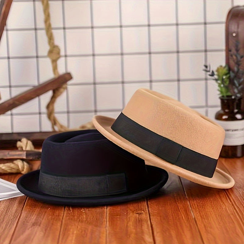 🕵️‍♀️ Elegant Wool Fedora Hat - British French Style 🎩