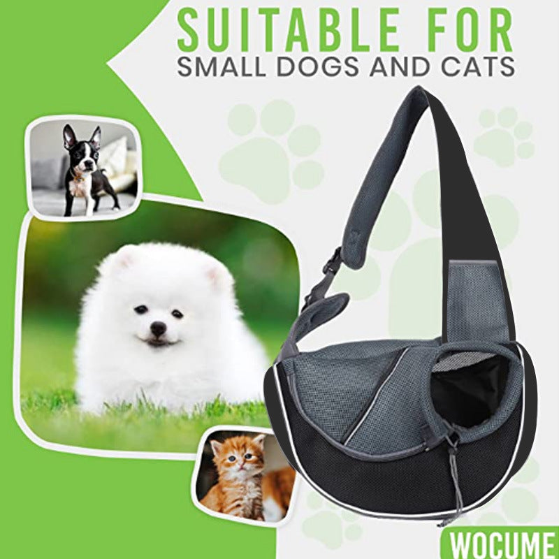 Carrying Pets Bag Women Outdoor Portable Crossbody Bag For Dogs Cats