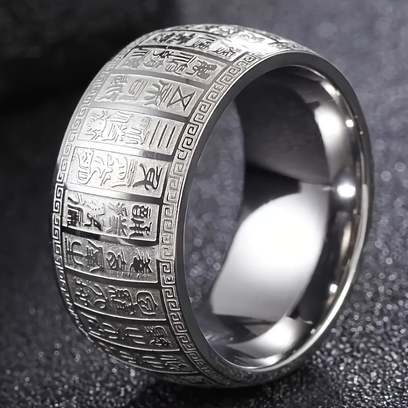 ✨ Vintage Luxurious Stainless Steel Ring