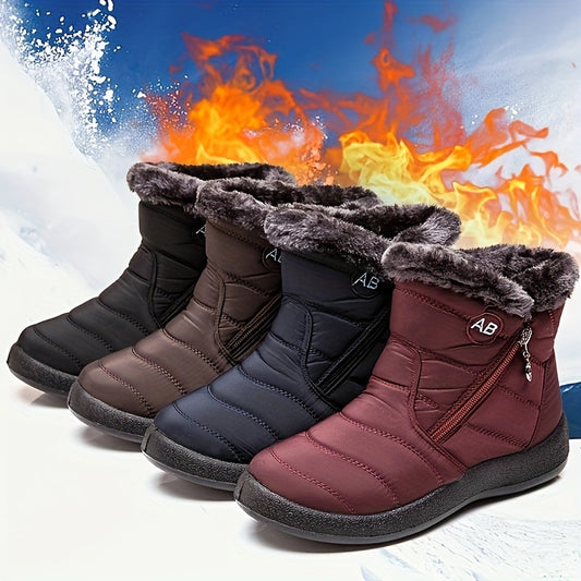 Winter Wanderer Zipper Snow Boots ❄️