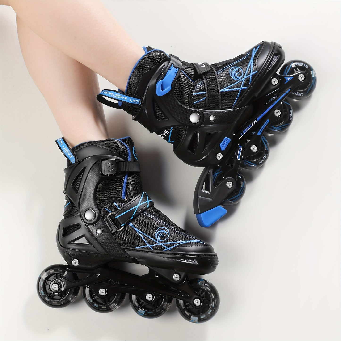 Professional Roller Skates with Shiny Wheels ✨