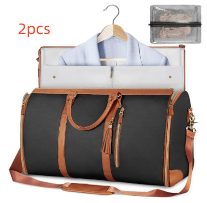 Travel Tote XL: Large Capacity Folding Duffle Bag for Women - Waterproof Suit Bag for Clothes