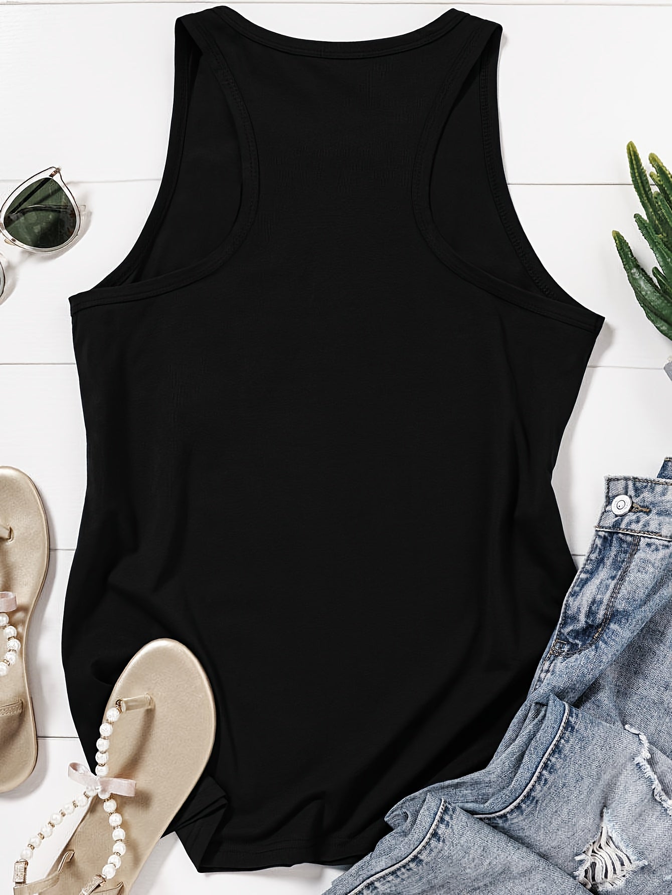 Duck Print Tank Top