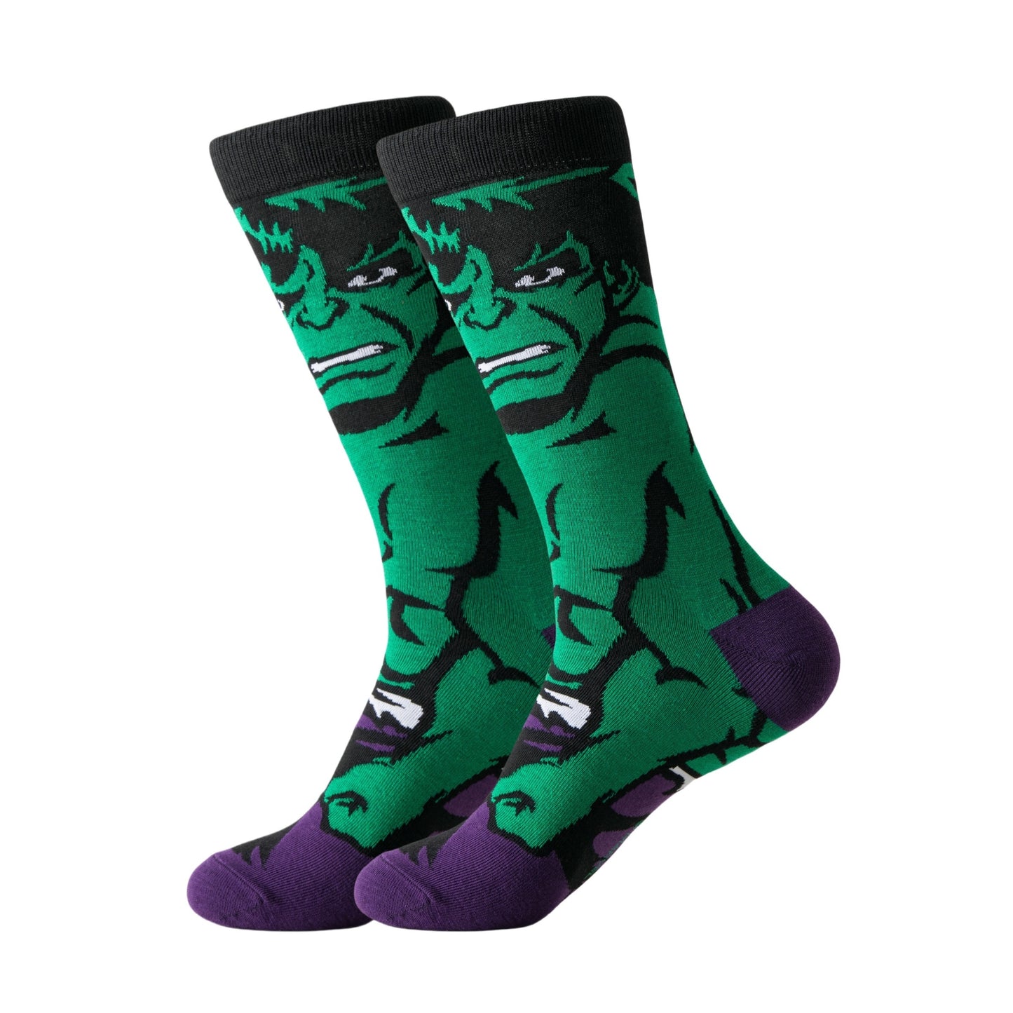 🎨 5/10/20 Pairs Boys' Animated Characters Mid-Calf Socks – Comfy, Breathable, and Sweat-Absorbing 🌟