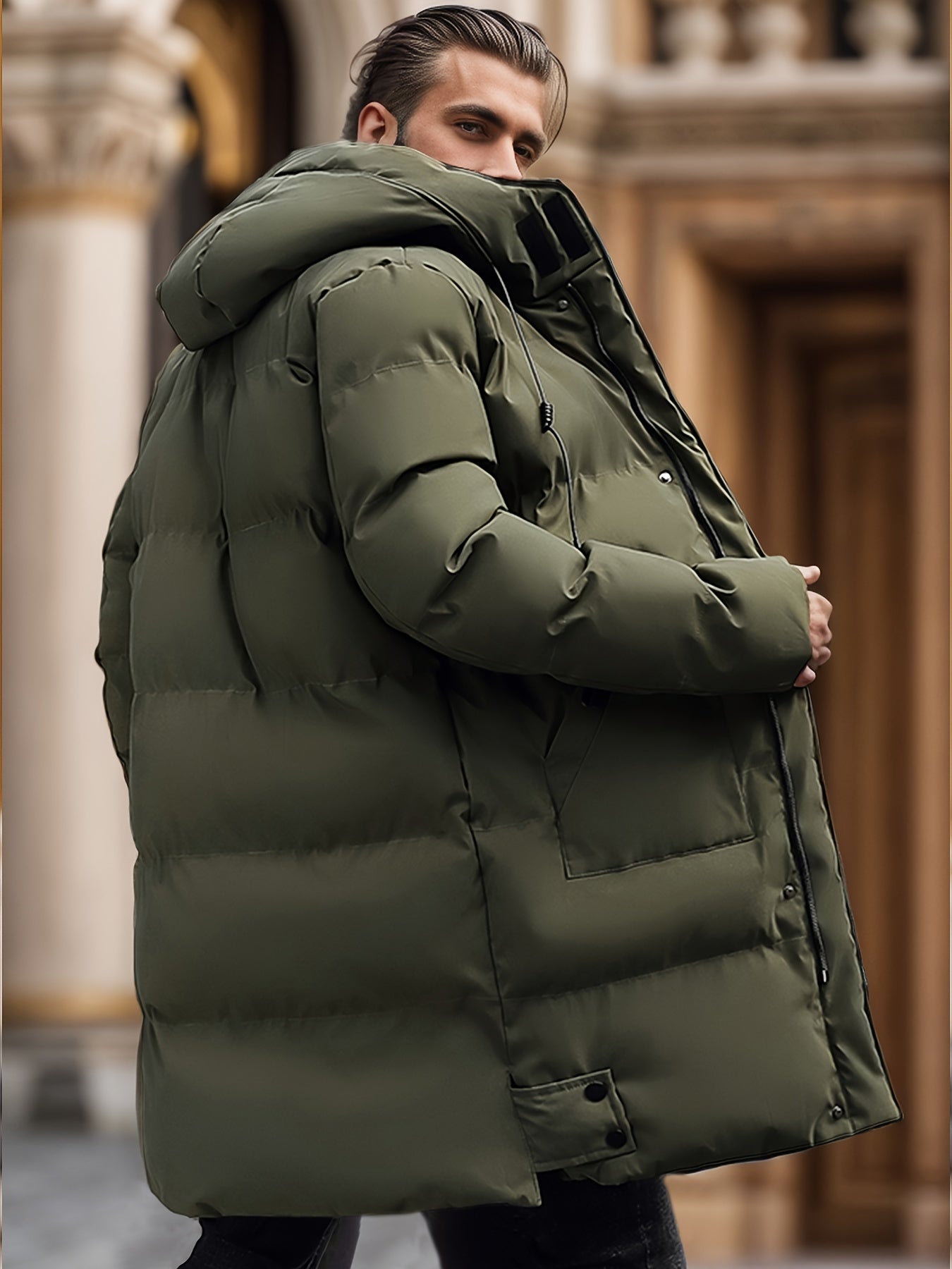 Arctic Guard Padded Hooded Jacket 🧥❄️