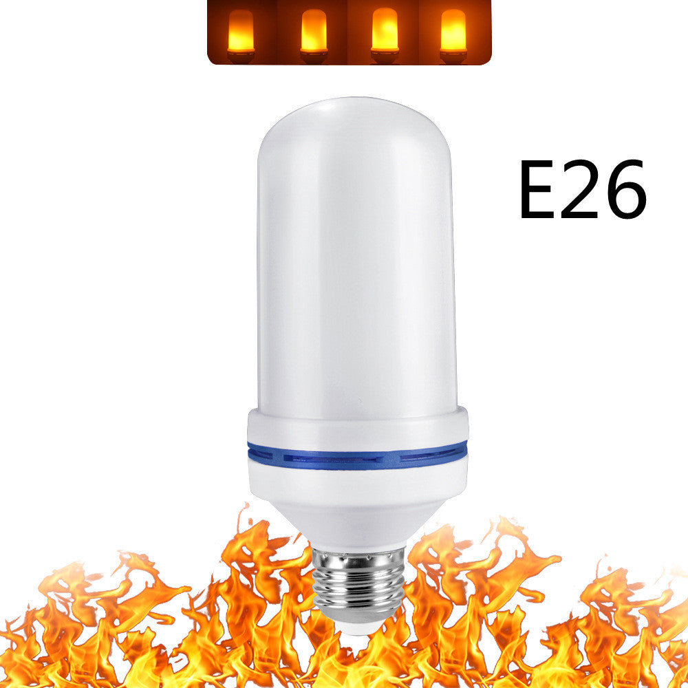 Flame Glow LED Bulb: Simulation Flame Light with Three Gear Adjustment for Ambiance Enhancement