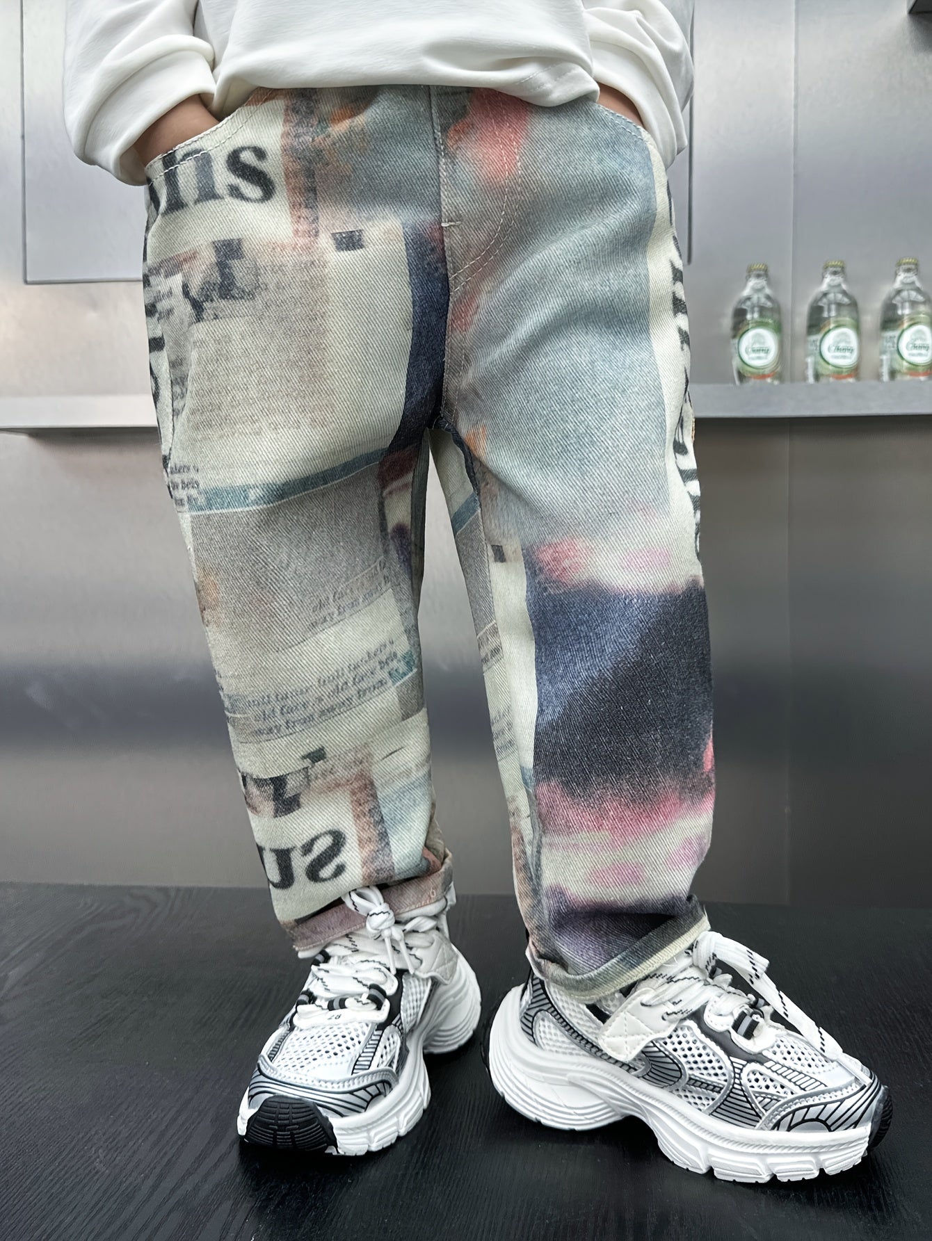 Boys' Casual Printed Cotton Pants 🌟👖