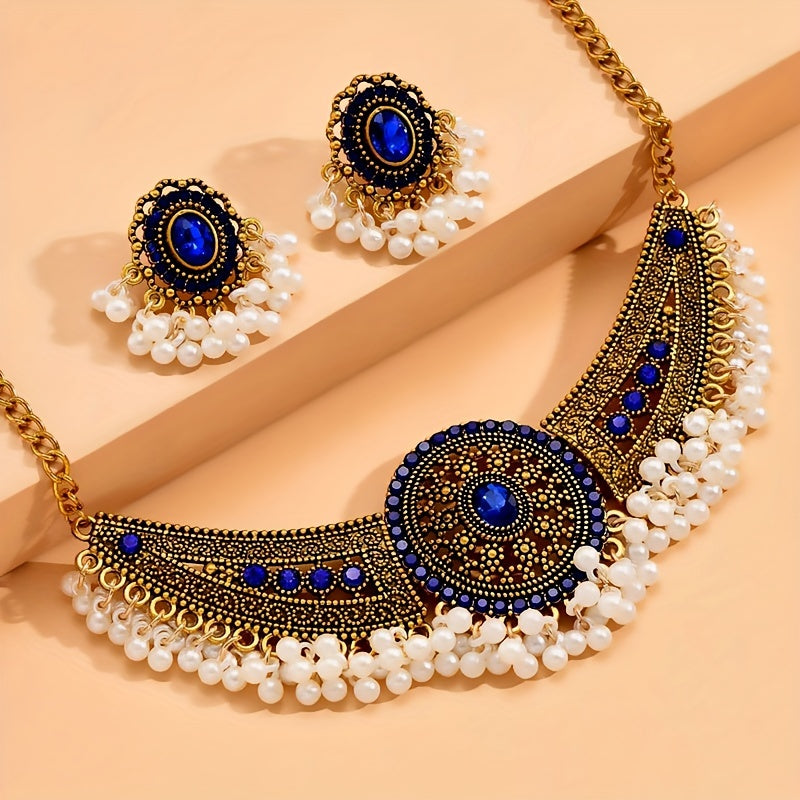 🌟 Bollywood Glam Vintage Jewelry Set 🌟