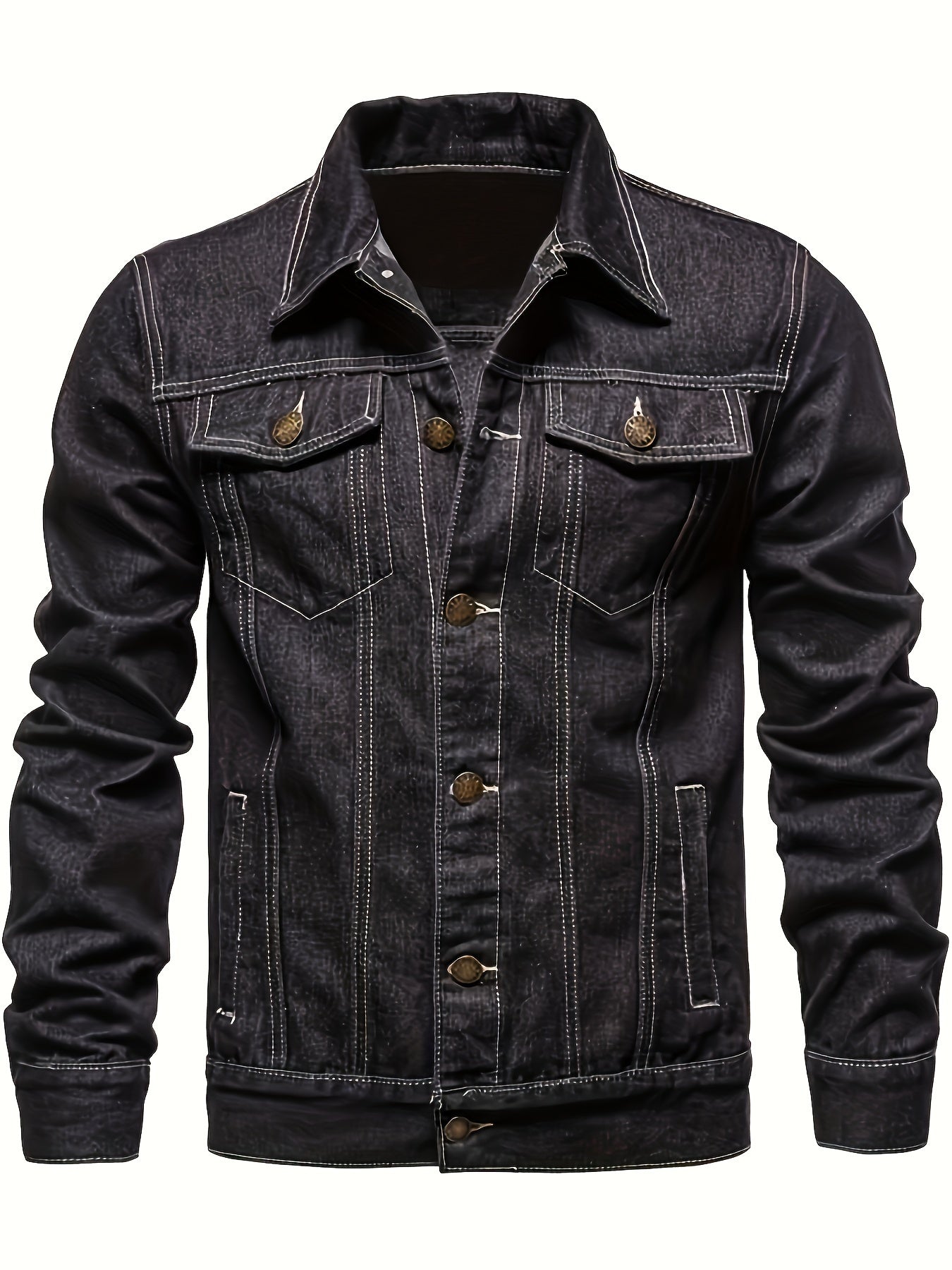 👖 Trendy Men's Casual Denim Jacket 👖