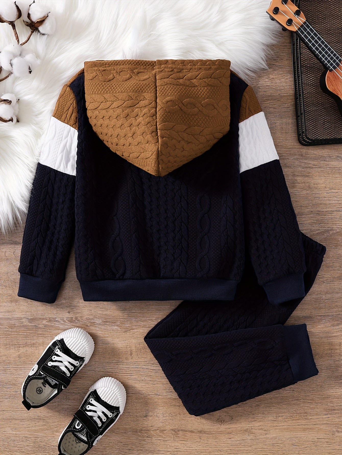 🧒 Boy's 2-Piece Casual Knit Co-Ord Set