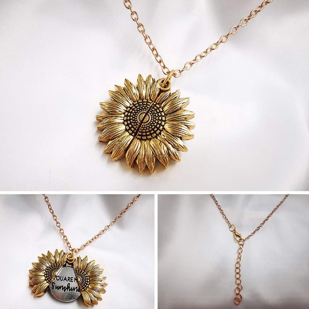 Sunflower Sunshine Necklace: Symbol of Love and Happiness