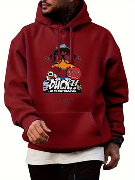 Cartoon Chill Hooded Sweatshirt