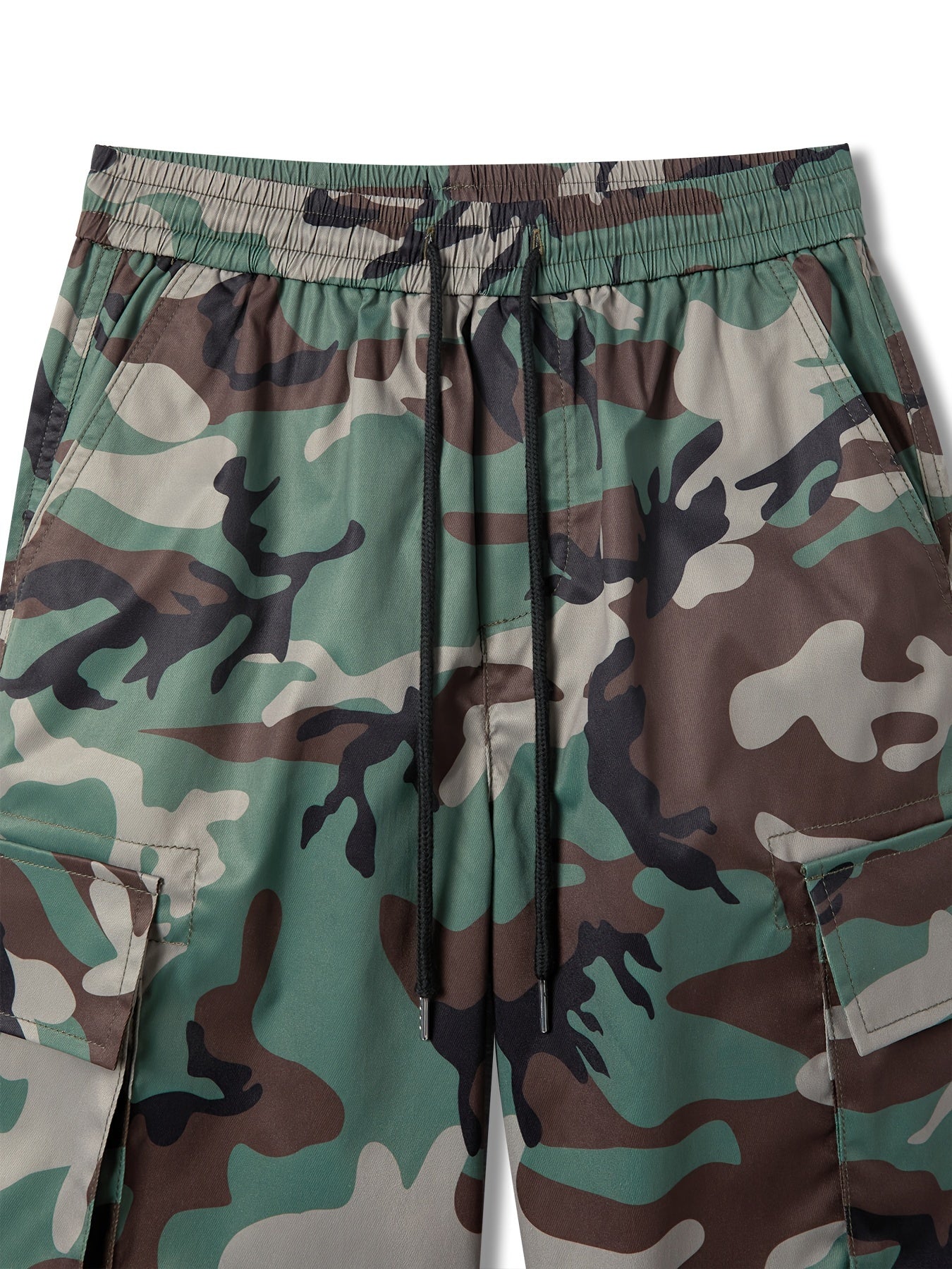 Camo Print Baggy Joggers