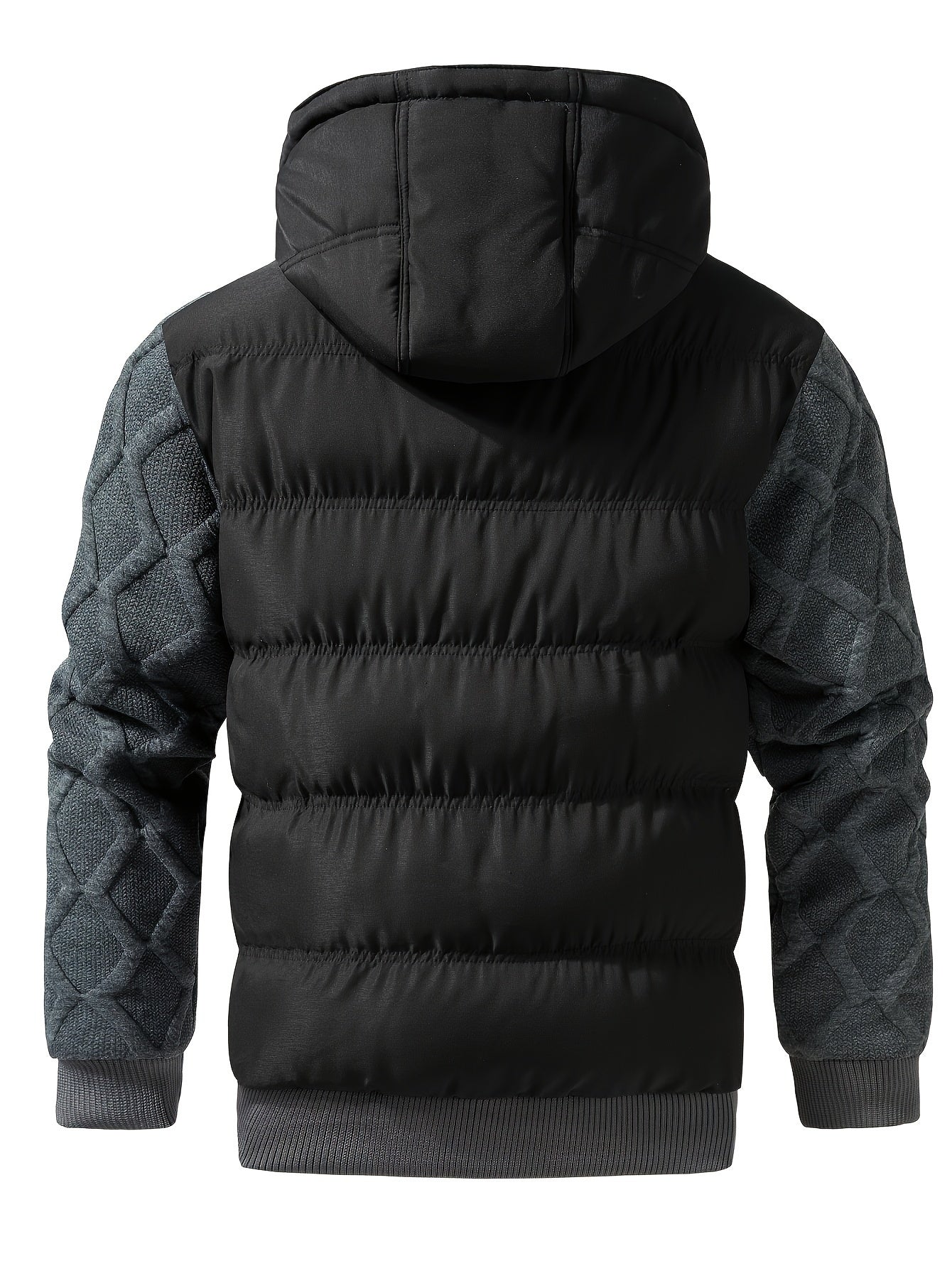 Urban Shield Color Block Puffer Jacket 🧥🌦️