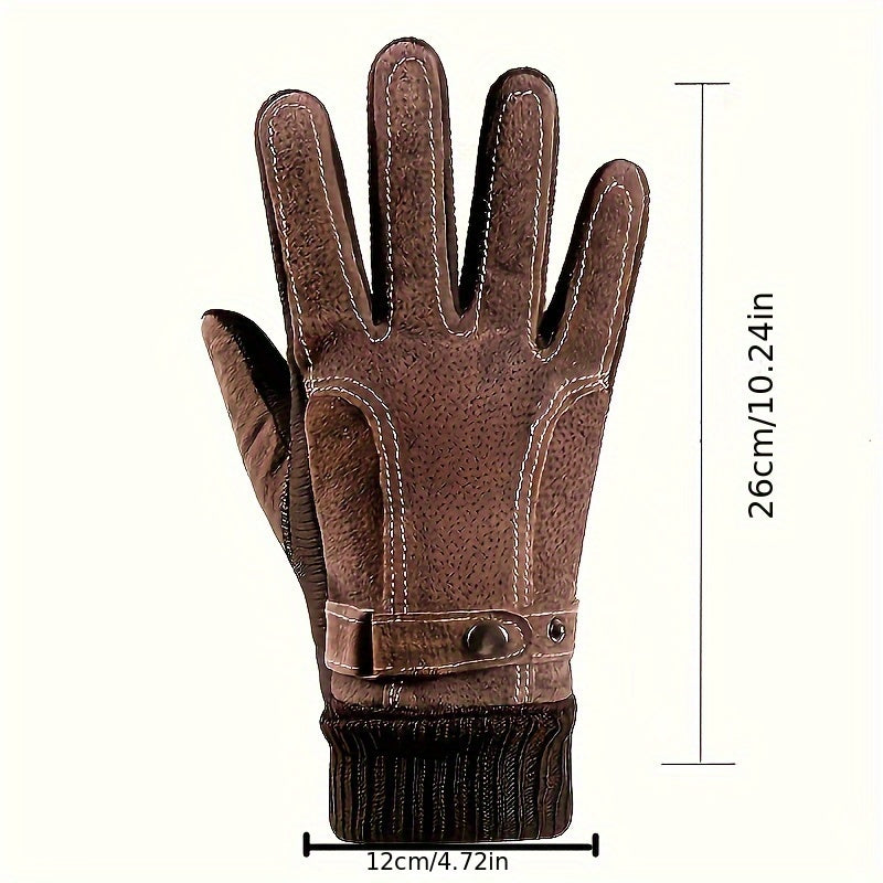 Thermal Touchscreen Knitted Gloves 🧤❄️