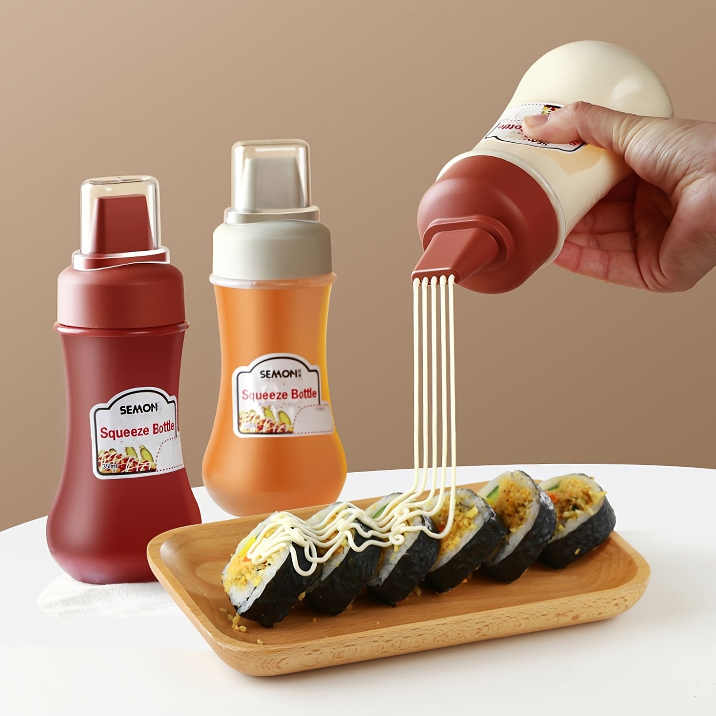 🍯 Sauce Master Leak-Proof Squeeze Bottles 🥄