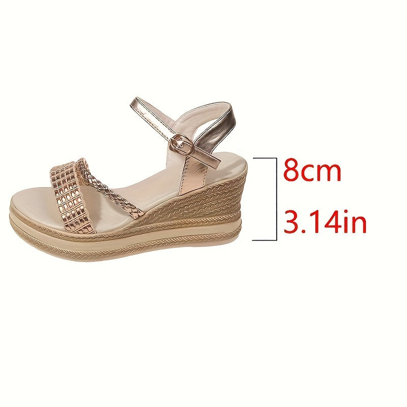 Beach Vibe Platform Wedge Sandals 🏖️👡