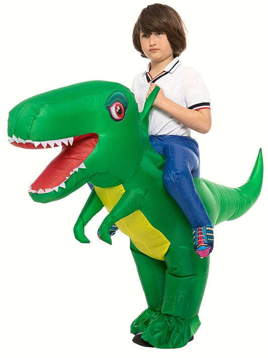 🎉 Boys' Inflatable Dinosaur Costume