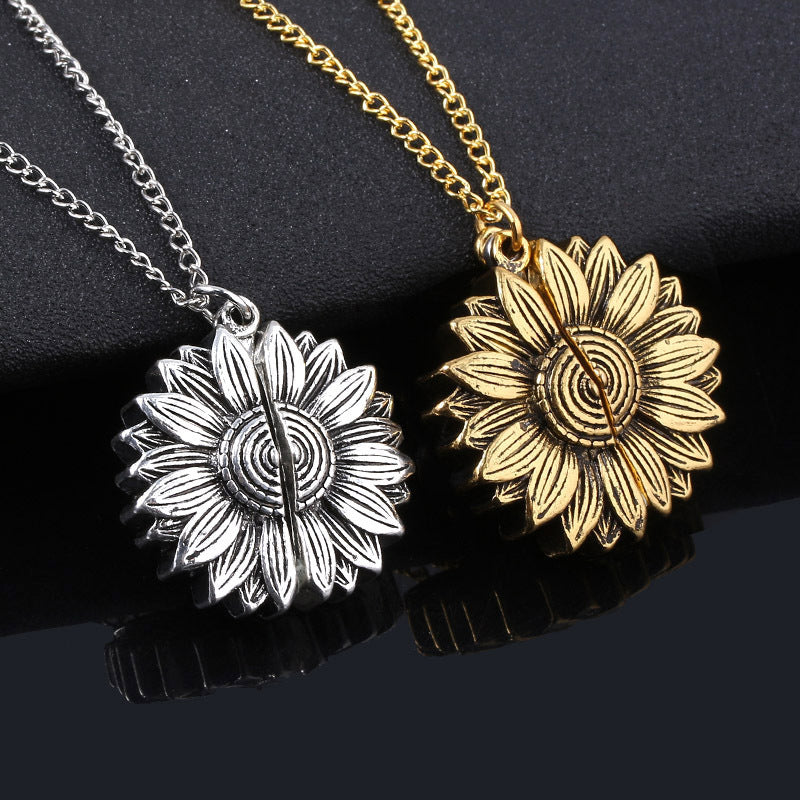 Sunflower Sunshine Necklace: Symbol of Love and Happiness