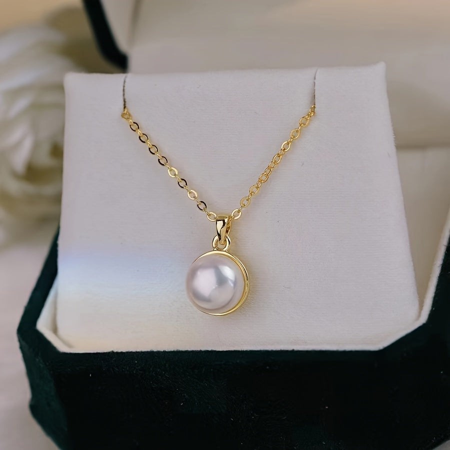 🌟 Pure Elegance Freshwater Pearl Set – 14K Gold Plated Collection ✨