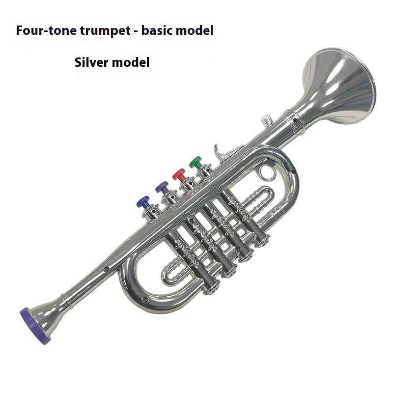 Children's Simulation Musical Instrument Toy Eight-tone Saxophone Four-tone Horn Band Simulation Toy Music Equipment