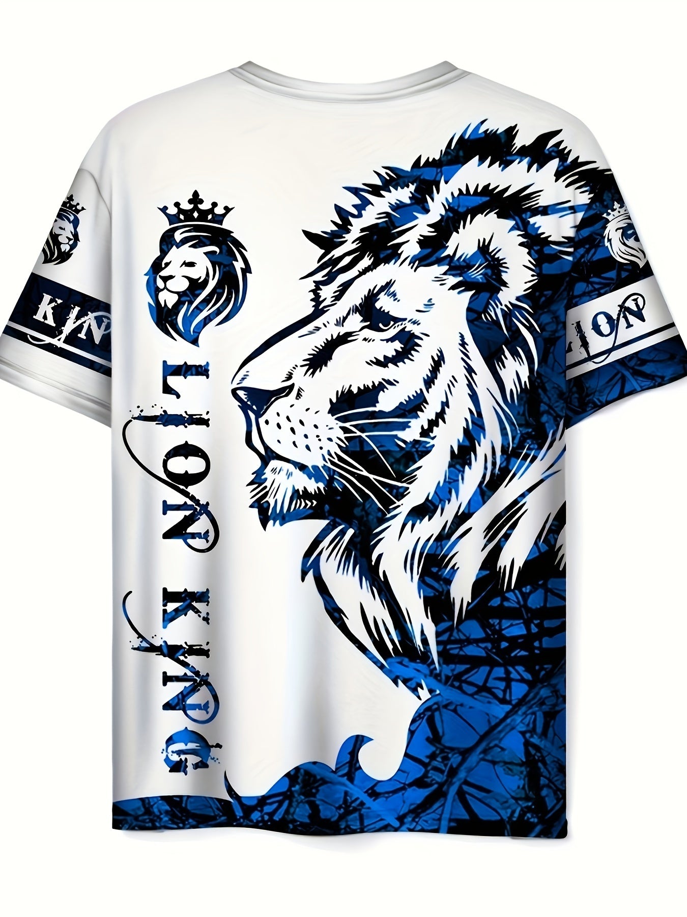 Lion's Roar" Graphic T-Shirt